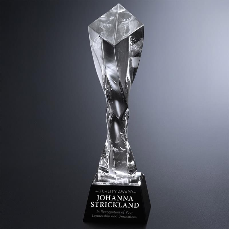 Twisted Diamond Optical Award 11"