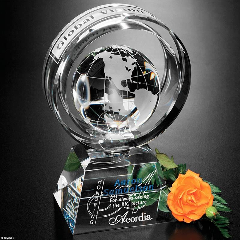 Awards In Motion® Global Ring 8"