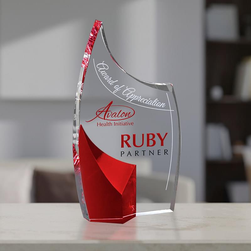 Allure Ruby Award 8-1/2"