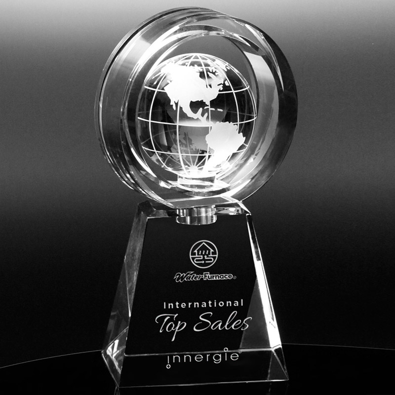 Awards In Motion® Global Ring 9-1/4"