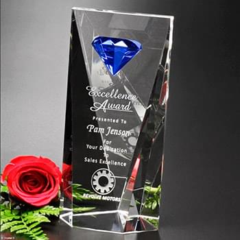 Gemstone Award 8"