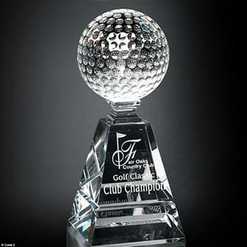 Golf Pyramid Award 8"