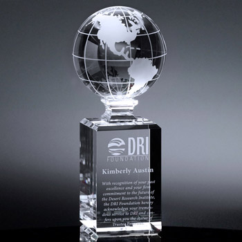 Cordova Globe Award 10"